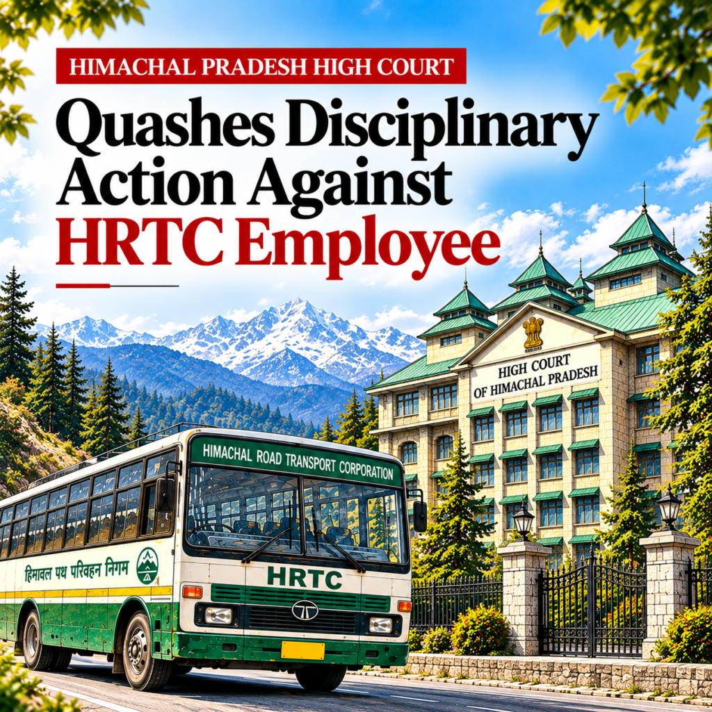 HP High Court Quashes Disciplinary Action Against HRTC Employee hrtc (2)